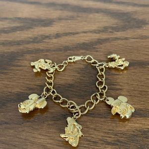 Vtg Child’s Disney Charm Bracelet - Like New, Early 90s